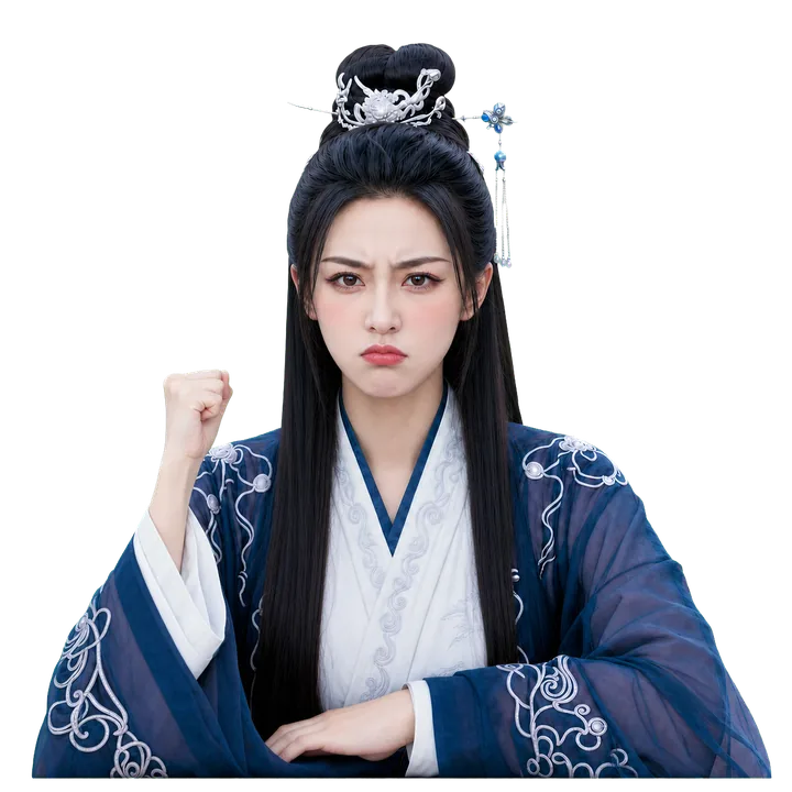 墨寒佯怒